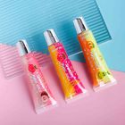 Private Label Rainbow Fruity Glitter Essence Lip Gloss For Kids OEM ODM Available