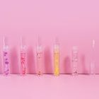 OEM Moisturizing Clear Lip Oil Lovely Colorful Flavored Non Sticky