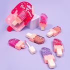 OEM Irresistible Charm Ice Cream Shaped Lip Gloss Essence Cosmetics Lip Gloss 6ml