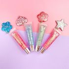 Exquisite Childrens Lip Gloss 7ml Shimmering Glitter Lip Oil With Cute Pendant