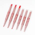 Double Ended Exquisite Long Lasting Waterproof Lipstick Pencil Kit FDA Certified