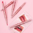 Double Ended Exquisite Long Lasting Waterproof Lipstick Pencil Kit FDA Certified