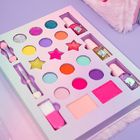 BSCI Child Makeup Kit With Princess Makeup Toys Eyeshadows In Paper Packaging