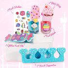 Children Nail Decorating Kit With Cute Packing Aesthetic Education