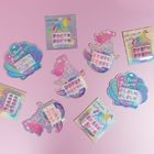 10 Pieces Short Children Press On Fake Nails For Girls Customizable