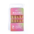24 Pieces Acrylic Press On Fake Nails With Custom Tip For High Volume Purchase
